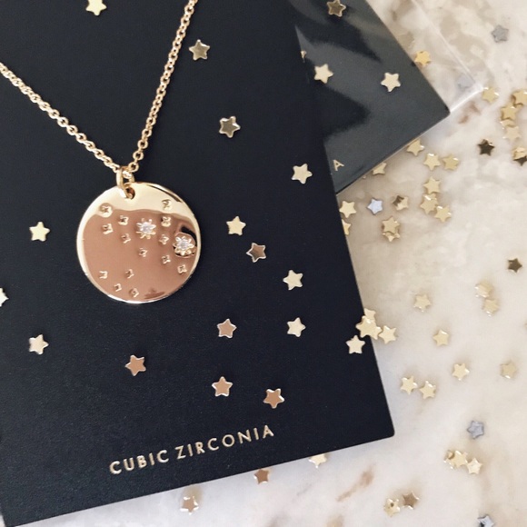 SAGITTARIUS Zodiac Constellation Dainty Necklace - Picture 2 of 3